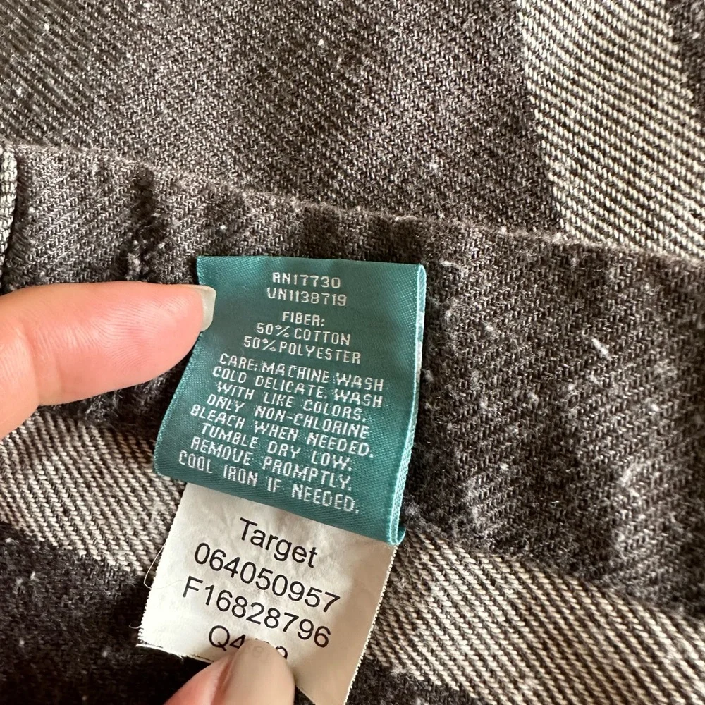 Target Home Shower Curtain - Charcoal Gray